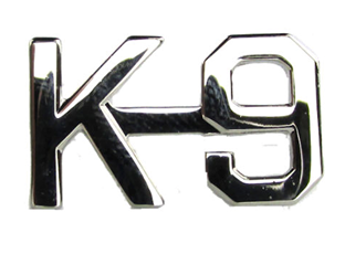 K9 Metal insignia 1