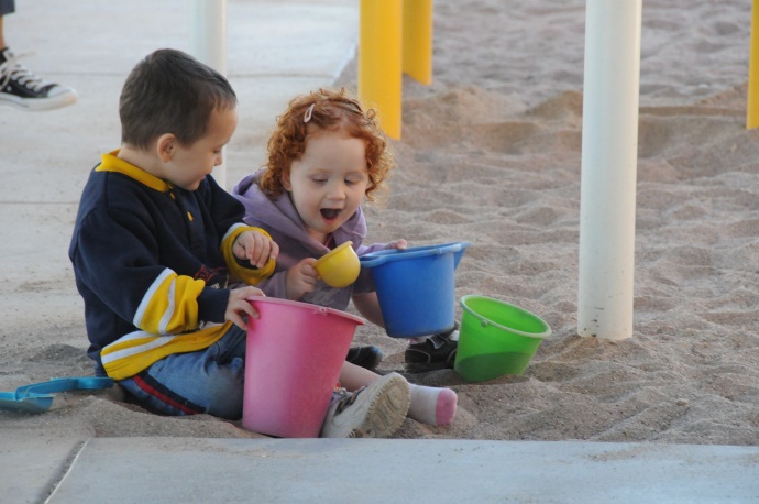 Kid Zone Pre-School Outside Play