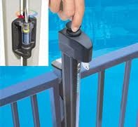 pool gate latch