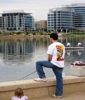 Tempe Town Lake Fishing