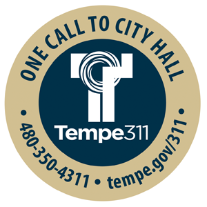 Tempe 311. One call to city hall.