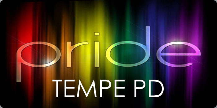 Tempe PD LGTBQ Pride Graphic