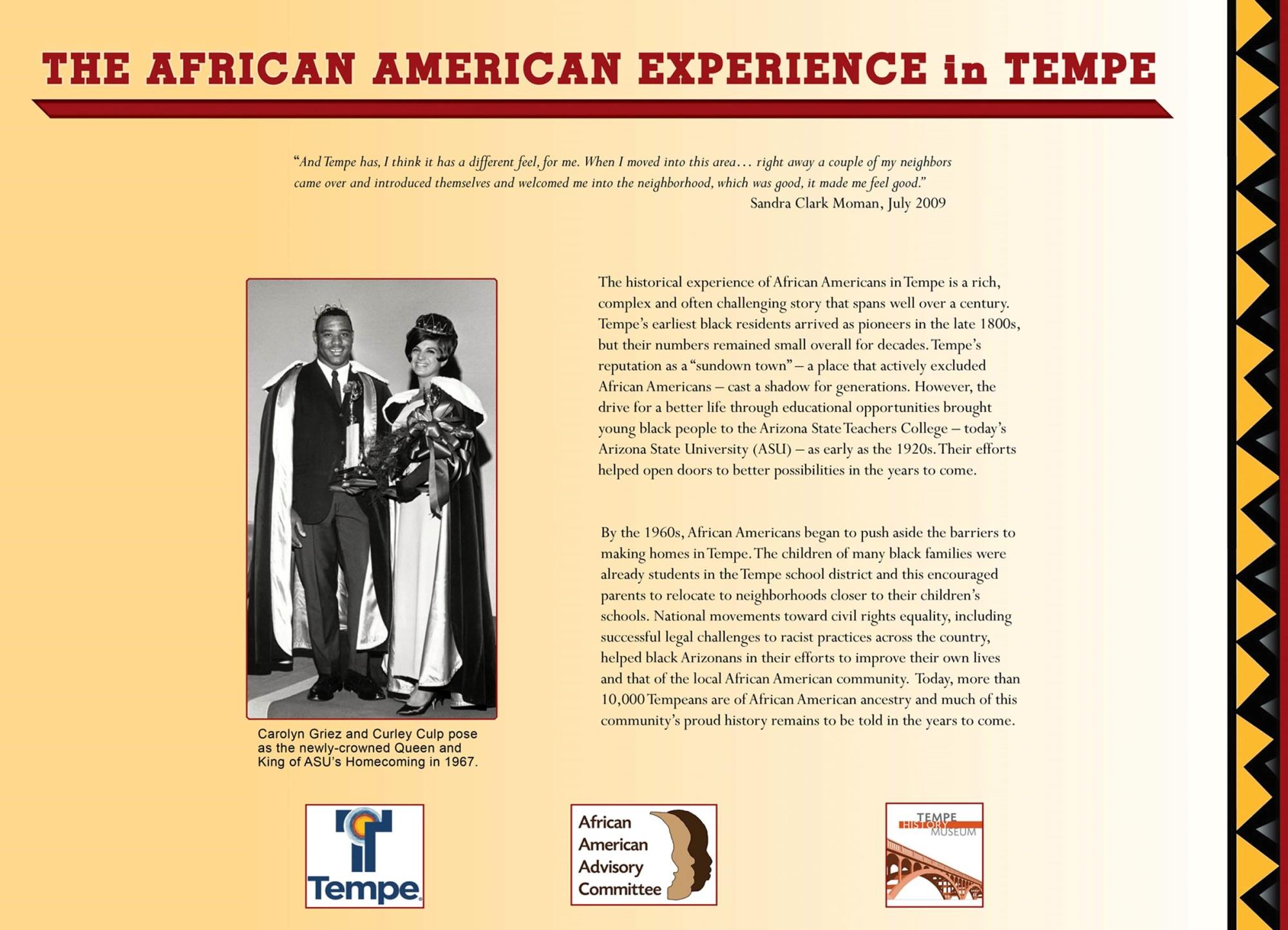 The African American Experience in Tempe