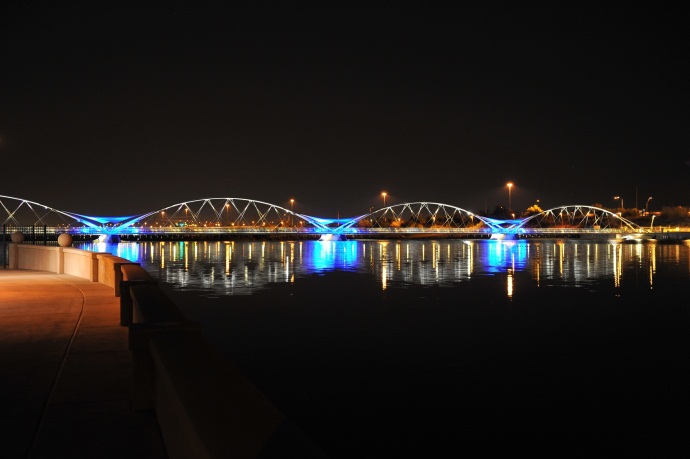 ped bridge