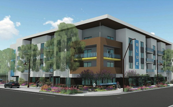 Blue at Eastline rendering