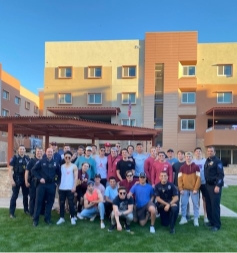 Fraternity and PD Photo