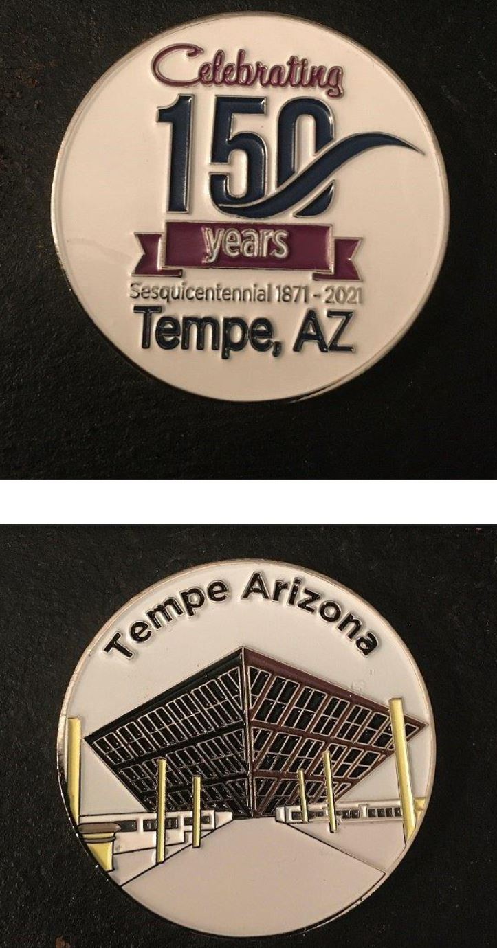 Tempe 150 Challenge Coin