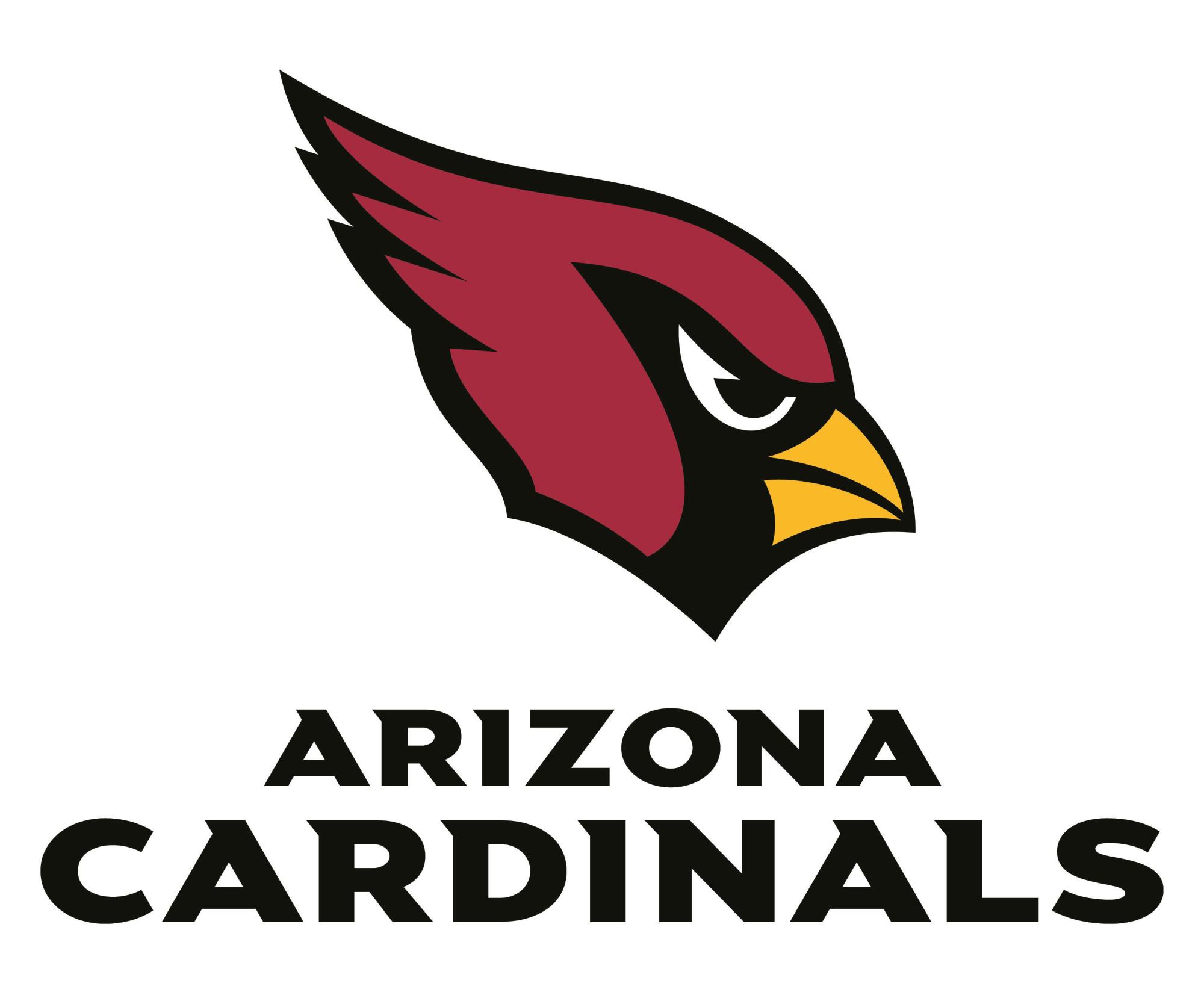 Arizona Cardinals football team logo with a red cardinal bird.