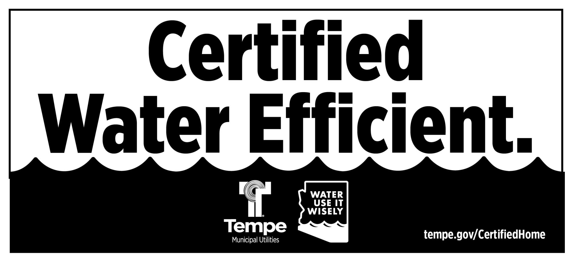 Certified Water Efficient Home Logo