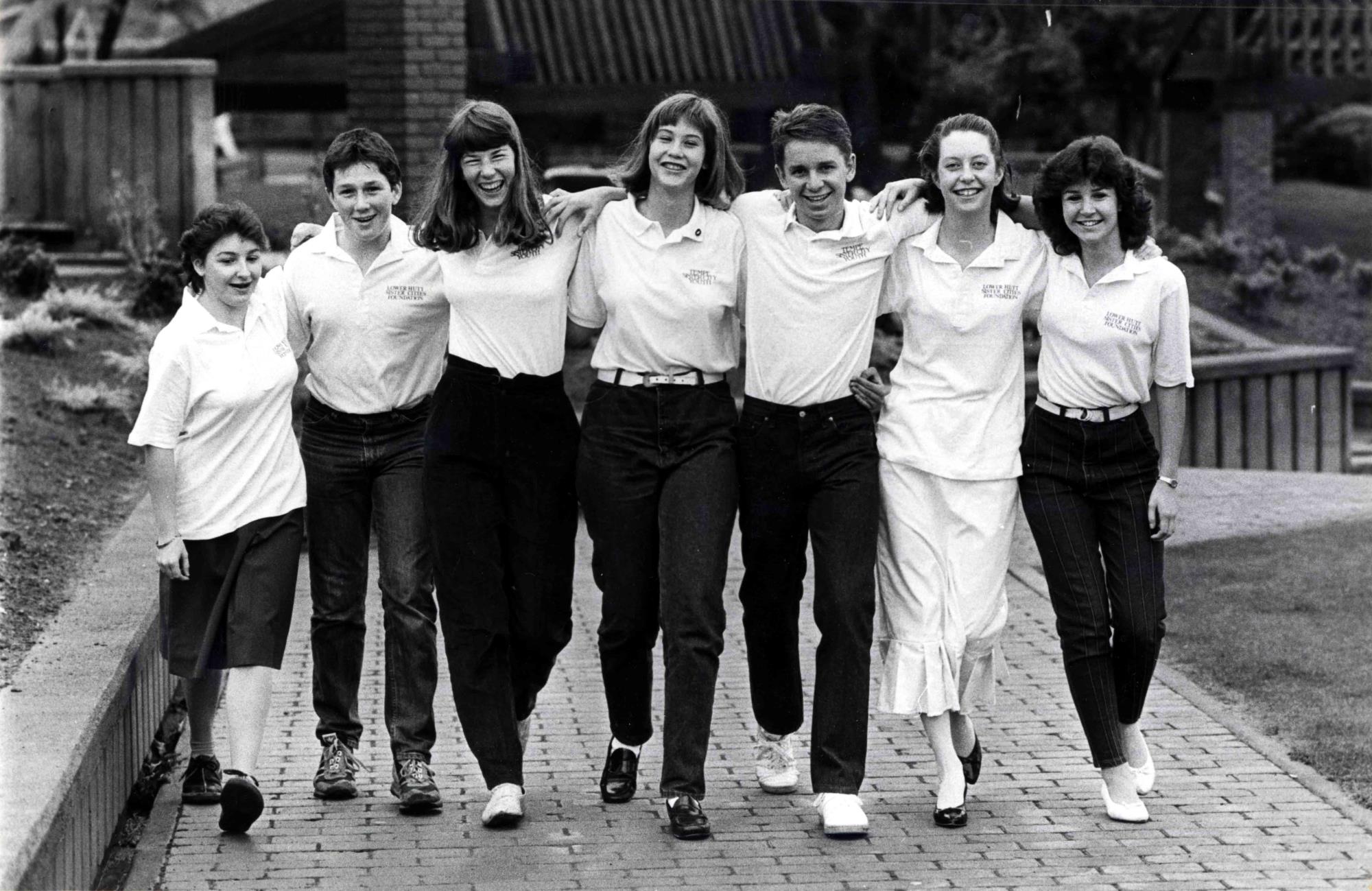 Tempe and New Zealand Delegates 1986