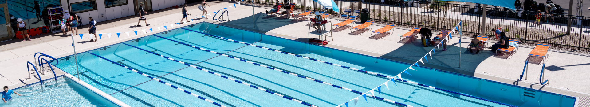 Overview photo of Clark Park Pool lap lanes