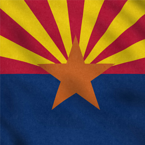 AZ Flag Button